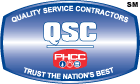 QSC quality service contractor certification badge